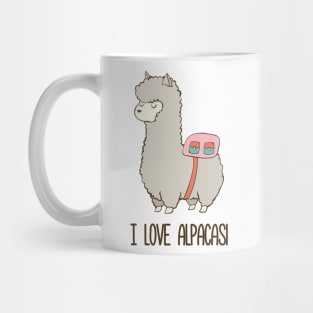 I Love Alpacas! Mug